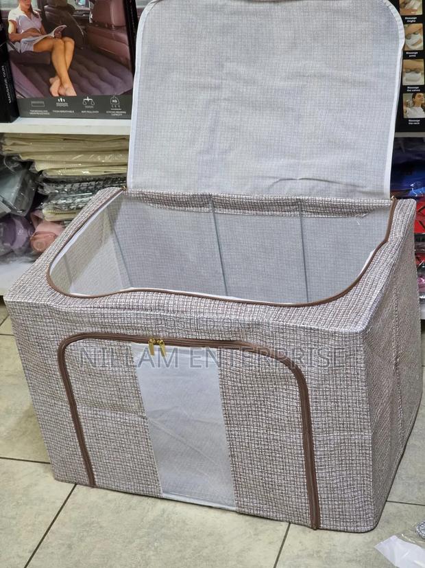 Largest Capacity Zipper Foldable Storage Box - thumbnail 4