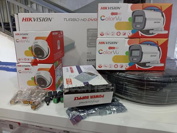 Colorvu Full Set Hik Vision CCTV 4 Channel - thumbnail 2