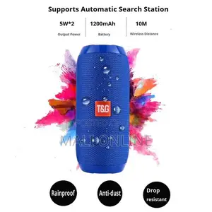 Tg117 Portable Bluetooth Speaker Wireless Waterproof Speaker
