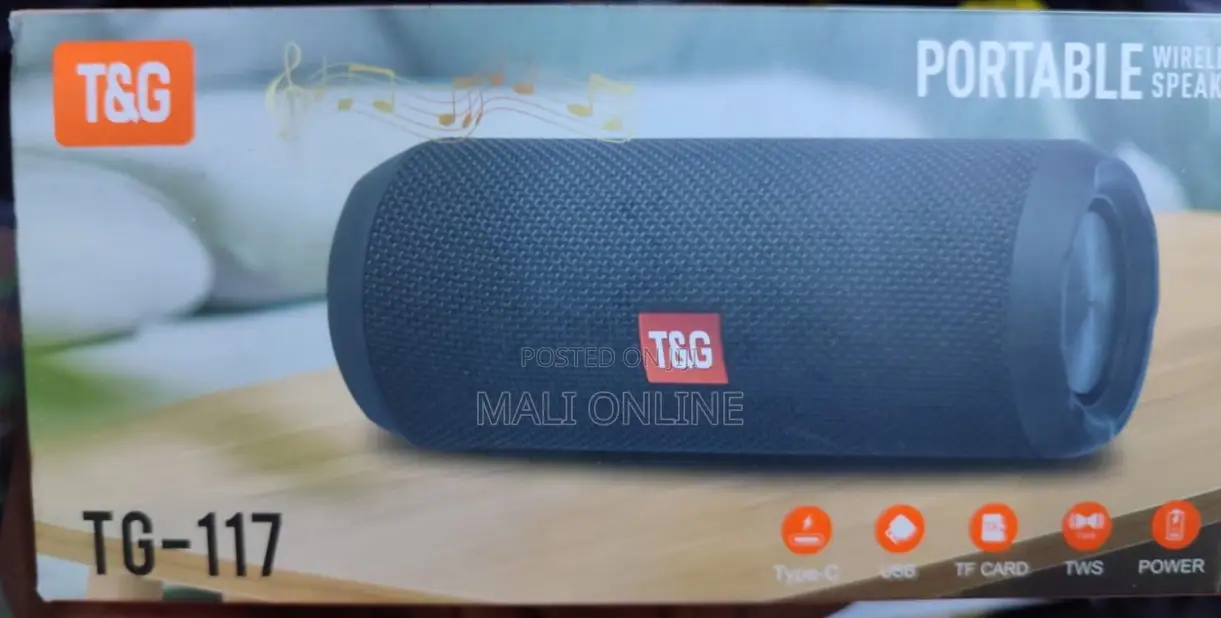 Tg117 Portable Bluetooth Speaker Wireless Waterproof Speaker