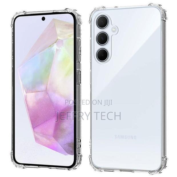 Nhytr Crystal Clear Case for Samsung Galaxy A55 - main view