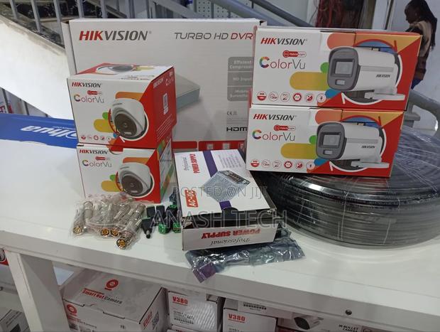 New Colorvu Full Set Hik Vision CCTV 4 Smart Hybrid - thumbnail 2