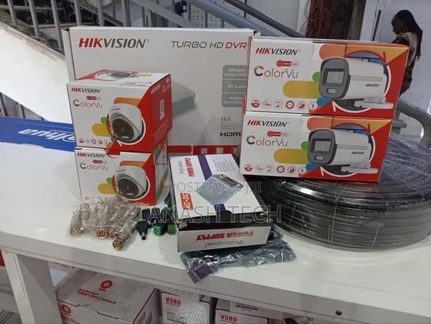 New Colorvu Full Set Hik Vision CCTV 4 Smart Hybrid - thumbnail 3