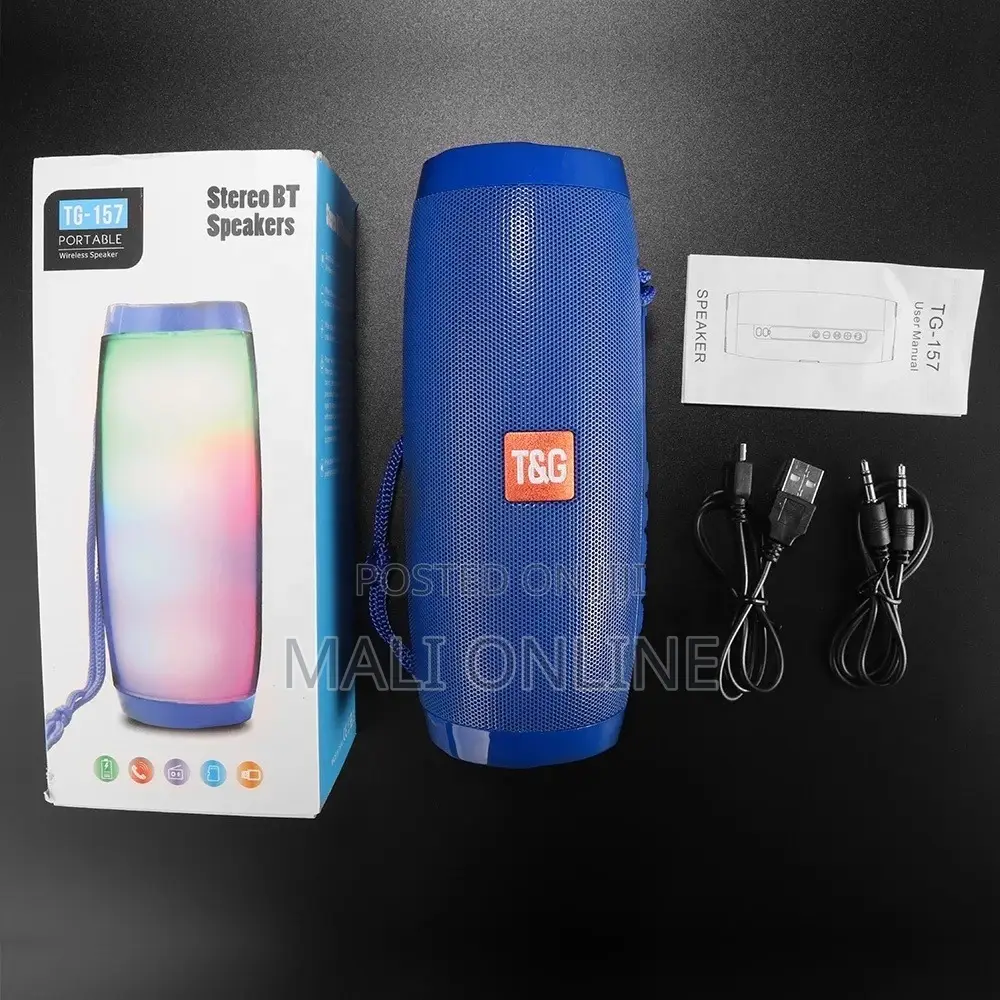 Tg157 Wireless Bluetooth Speaker Waterproof Portable Speaker