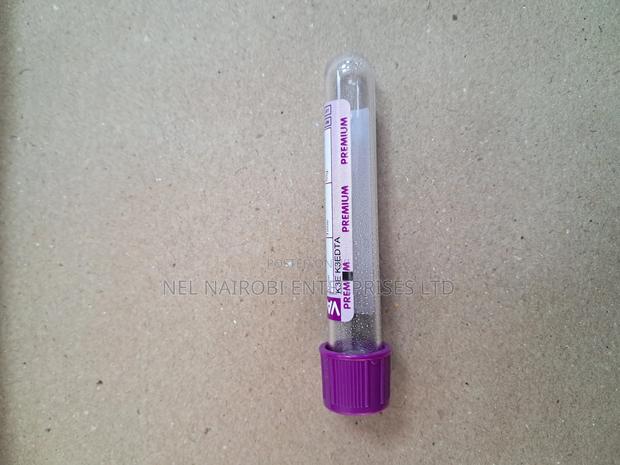 Vacuette Tube 4ml K3e K3edta 50's, Lavender Cap-Black Ring