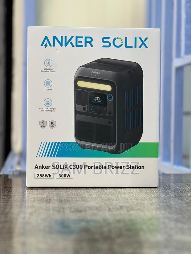 Anker Solix C300 Portable Power Station (288wh) 300w - main view