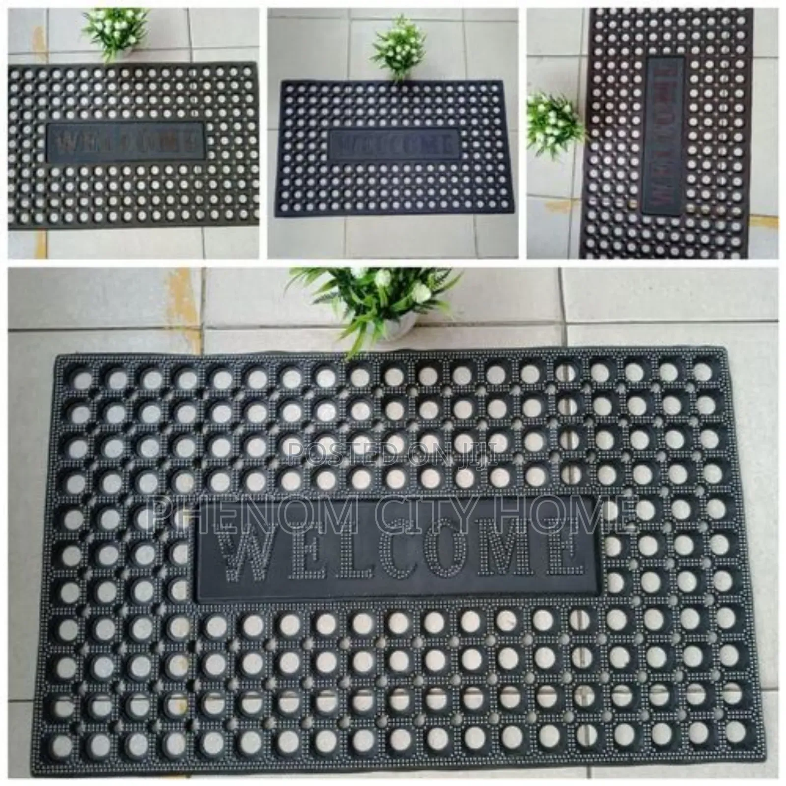 Grid Rectangular Doormats