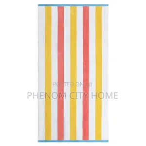 Stripped Cotton Beach Towels