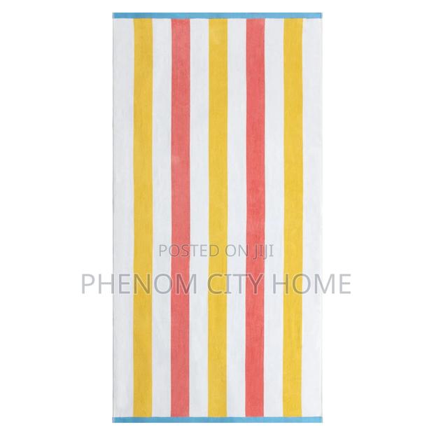 Stripped Cotton Beach Towels - thumbnail 3