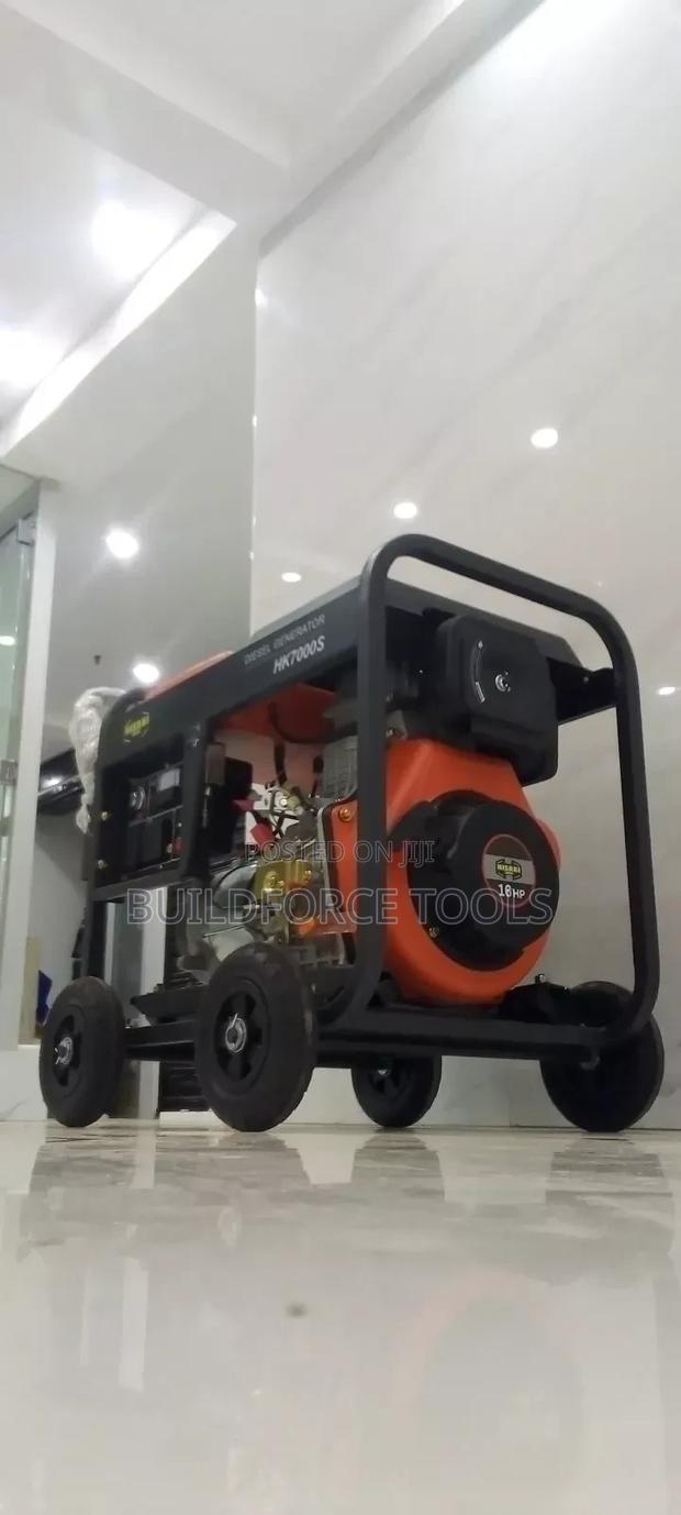 Hisaki 7kva Diesel Generator With 16hp - thumbnail 3