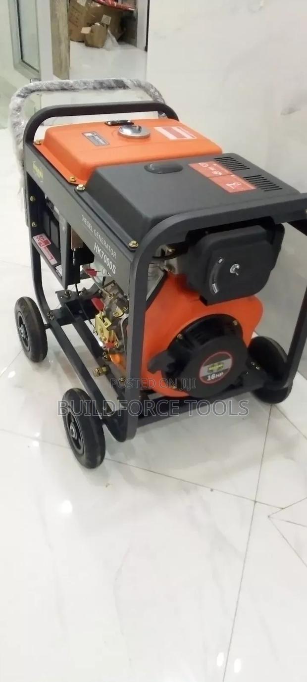 Hisaki 7kva Diesel Generator With 16hp - thumbnail 4