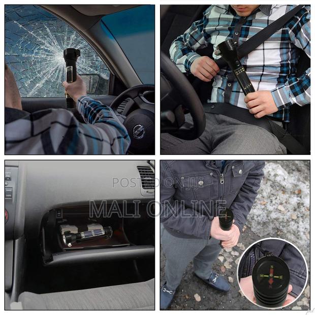 Solar Tactical Flashlight Led Emergency Tool Rechargeable - thumbnail 8