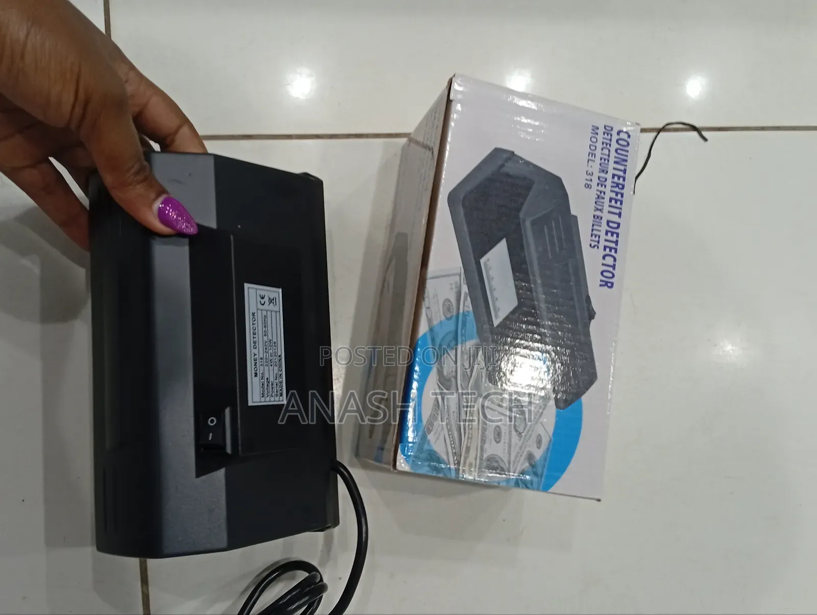 Money Detector Uv Ultraviolet Light (Model 318)