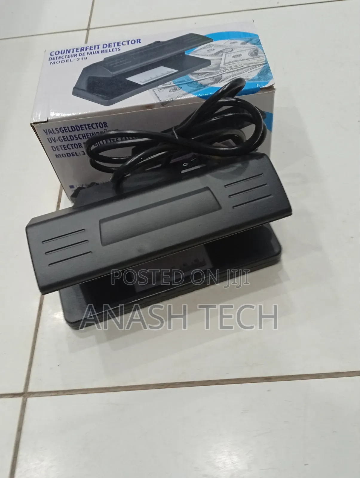 Money Detector Uv Ultraviolet Light (Model 318)