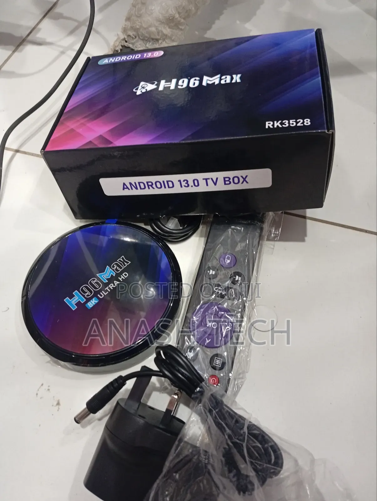 Tv Box Android 13 4gb+64gb H96max