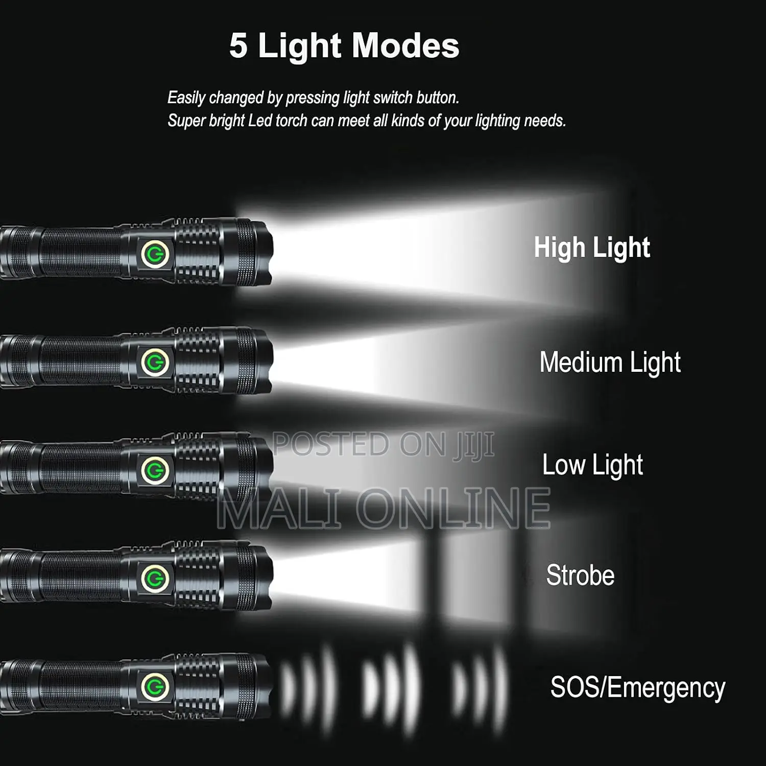4000 Lumens Xhp70 Led Rechargeable Usb Zoomable Flashlight
