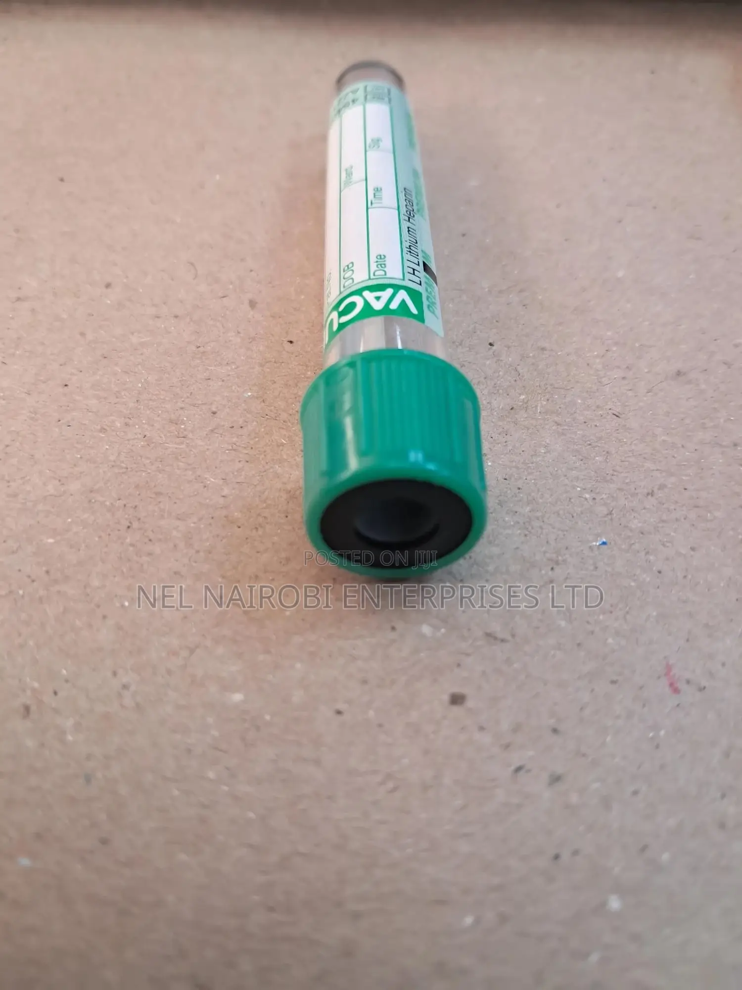 4ml Lh Lithium Heparin Green Cap-Black Ring Premium (50's)