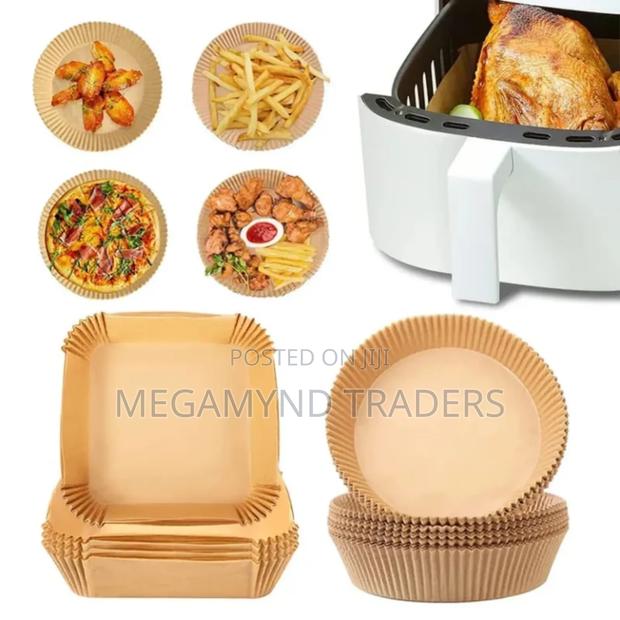 50pc Air Fryer Disposable Liner Square - thumbnail 6