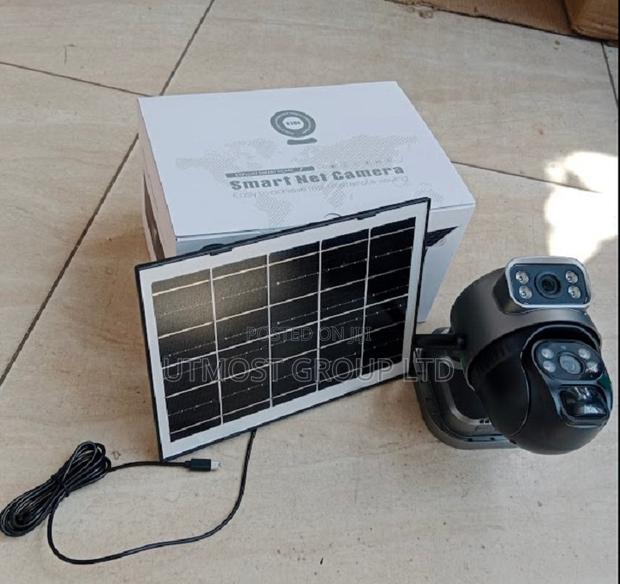 4g Solar Dual Lens Camera V380--Dual-Lens System - main view