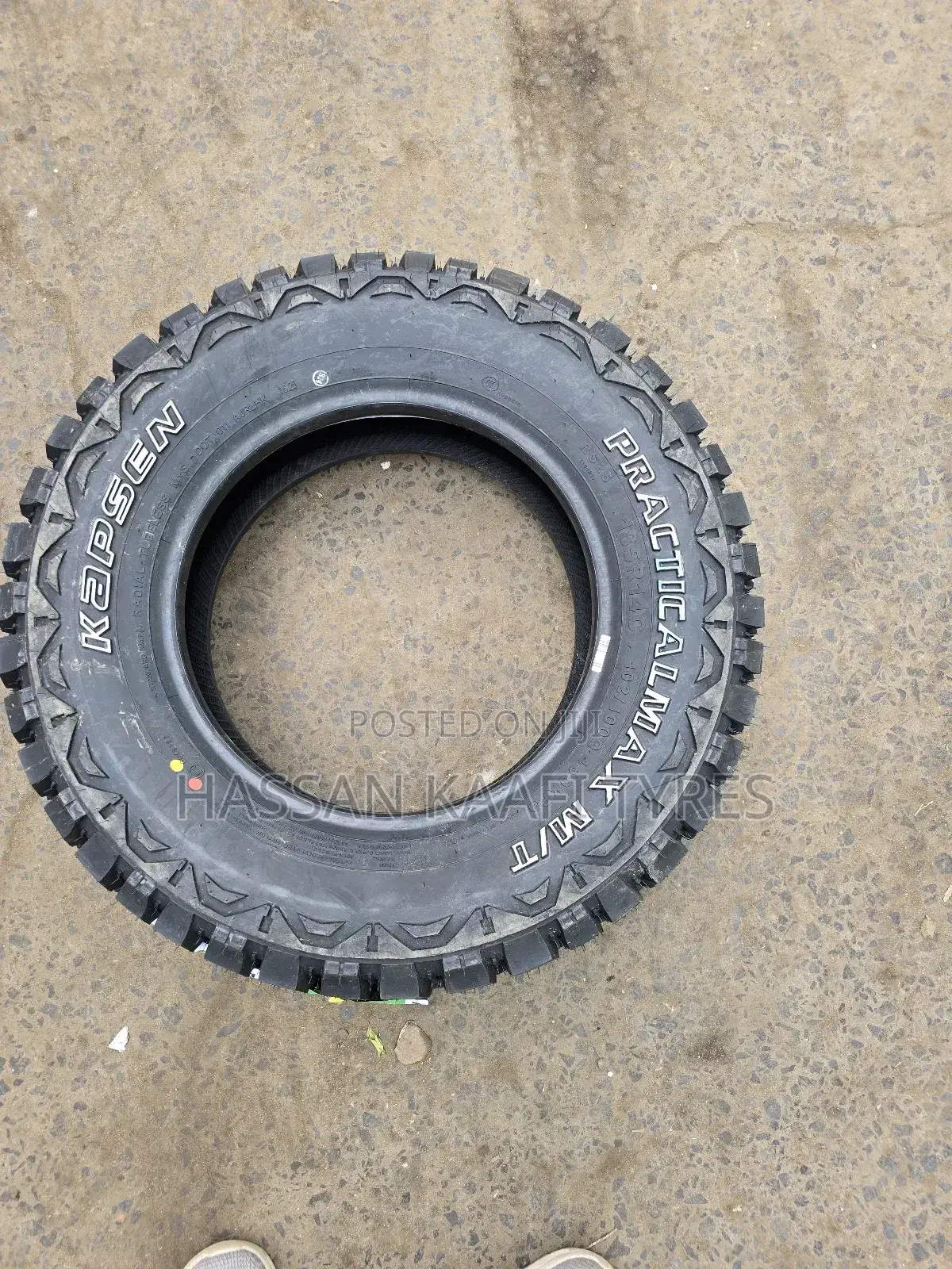 185r14c Kapsen M/T Tyre