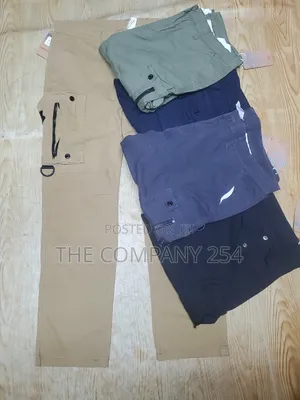 Quality Hard Khaki Made Side Pocket Cargo Pants Trouser