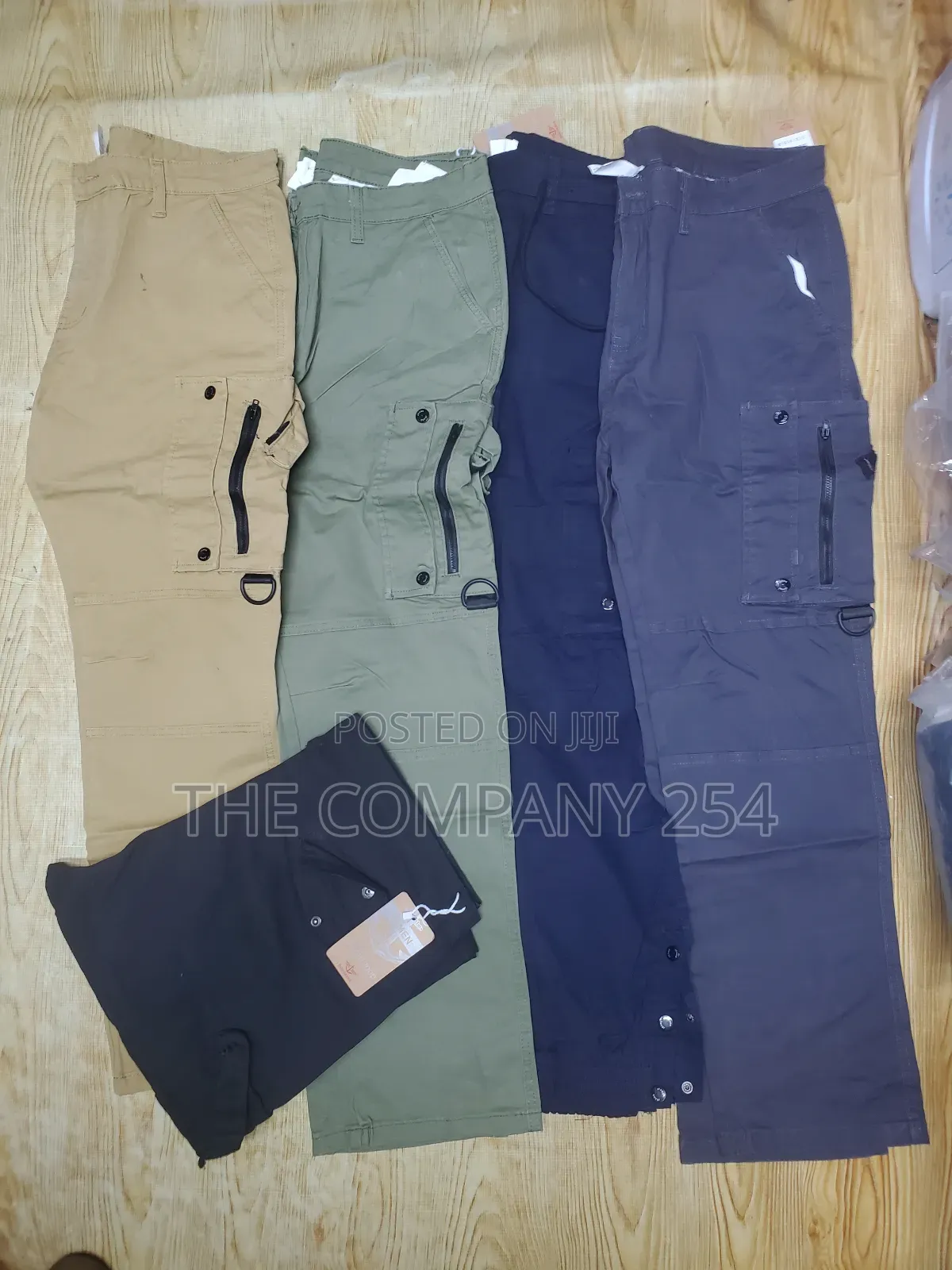 Quality Hard Khaki Made Side Pocket Cargo Pants Trouser