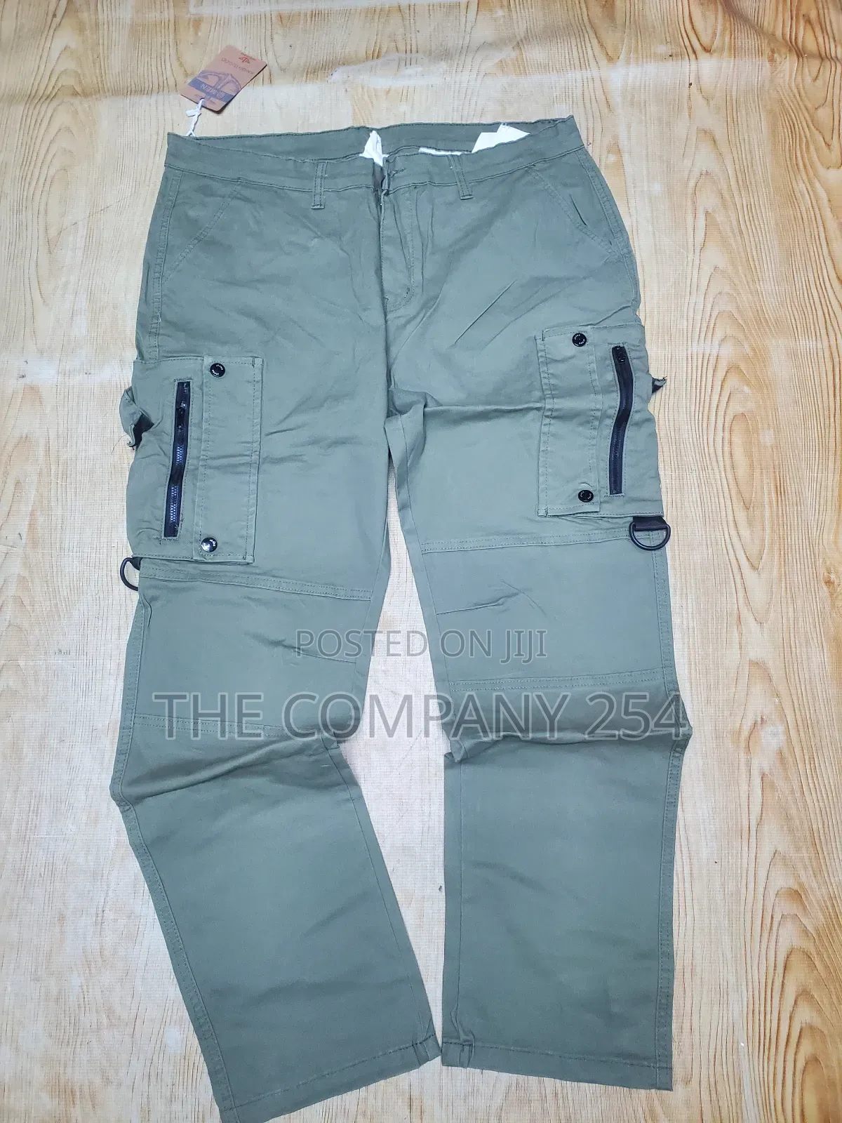 Quality Hard Khaki Made Side Pocket Cargo Pants Trouser