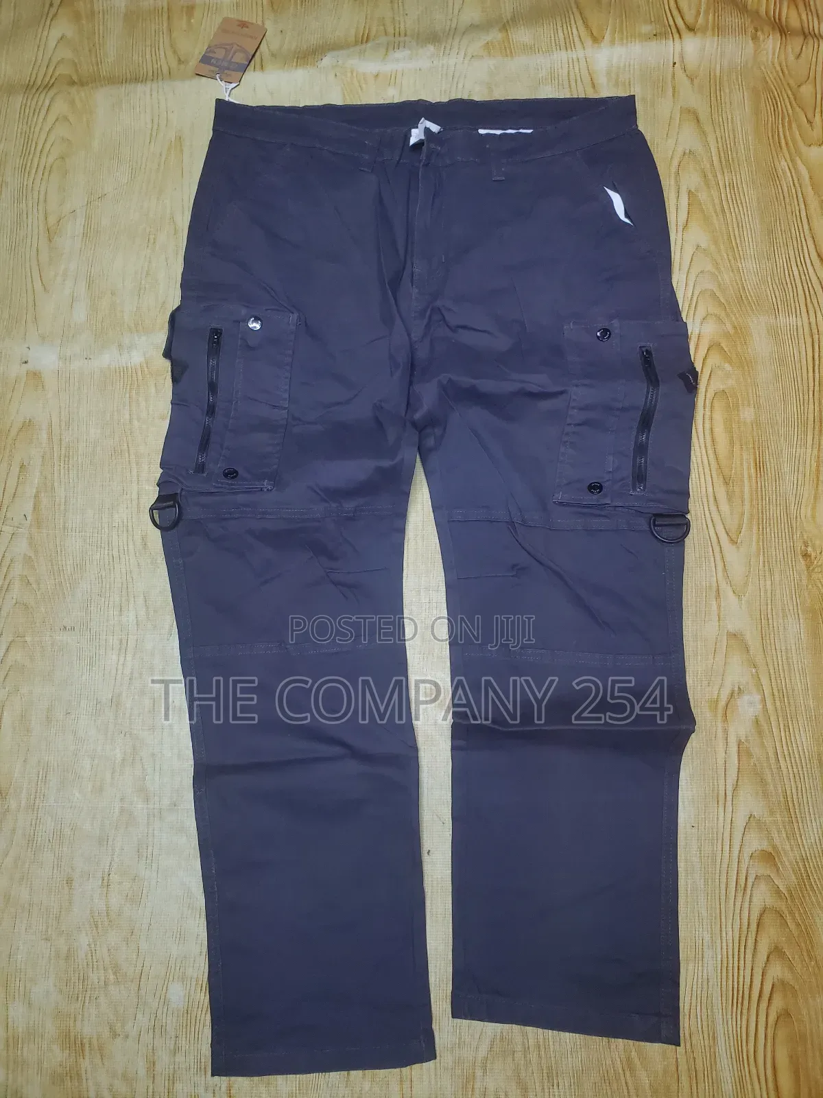 Quality Hard Khaki Made Side Pocket Cargo Pants Trouser