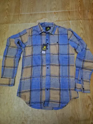 Quality Cotton Checked Long-Sleeved Flannel Unisex Shirts