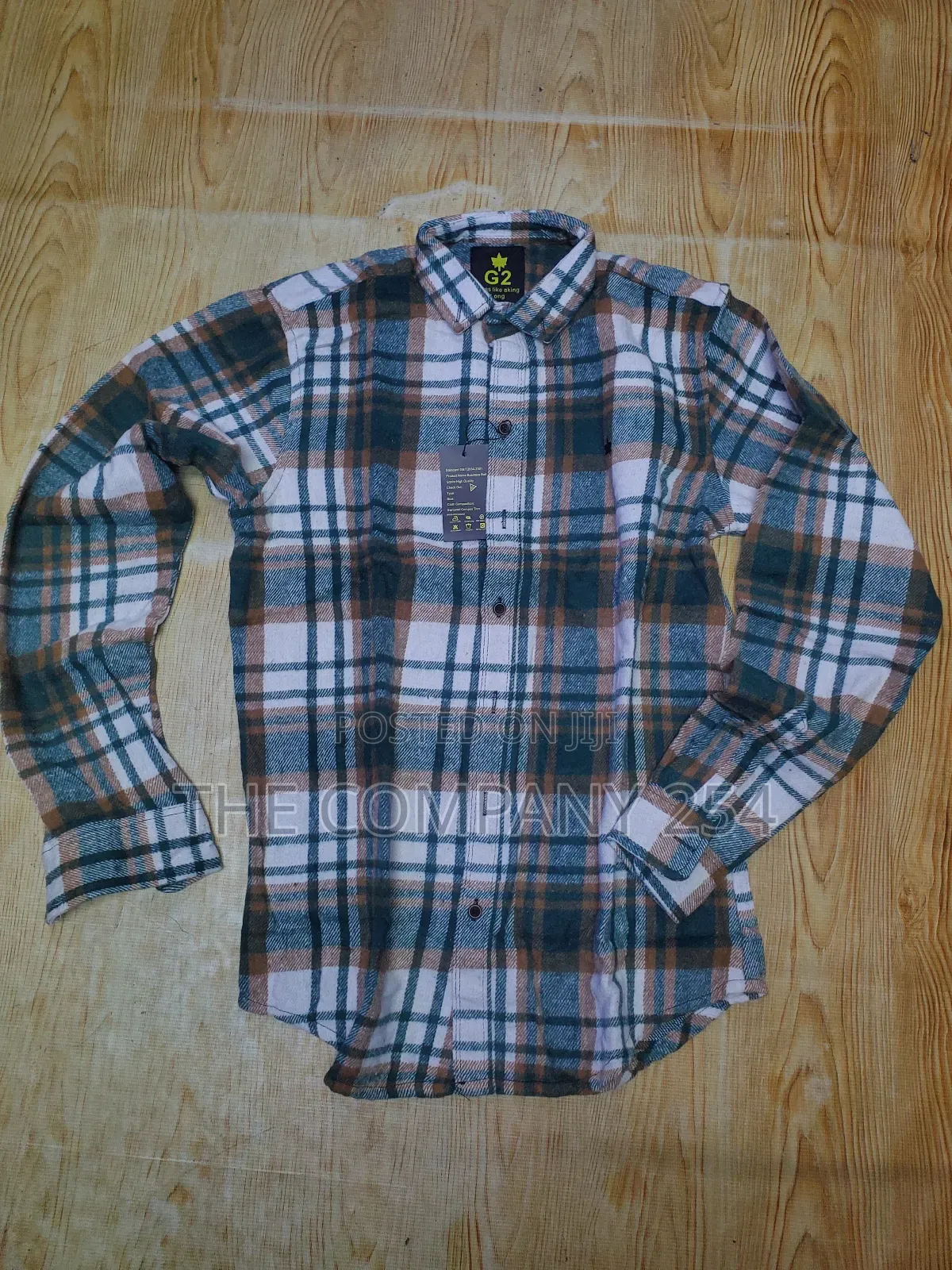 Quality Cotton Checked Long-Sleeved Flannel Unisex Shirts