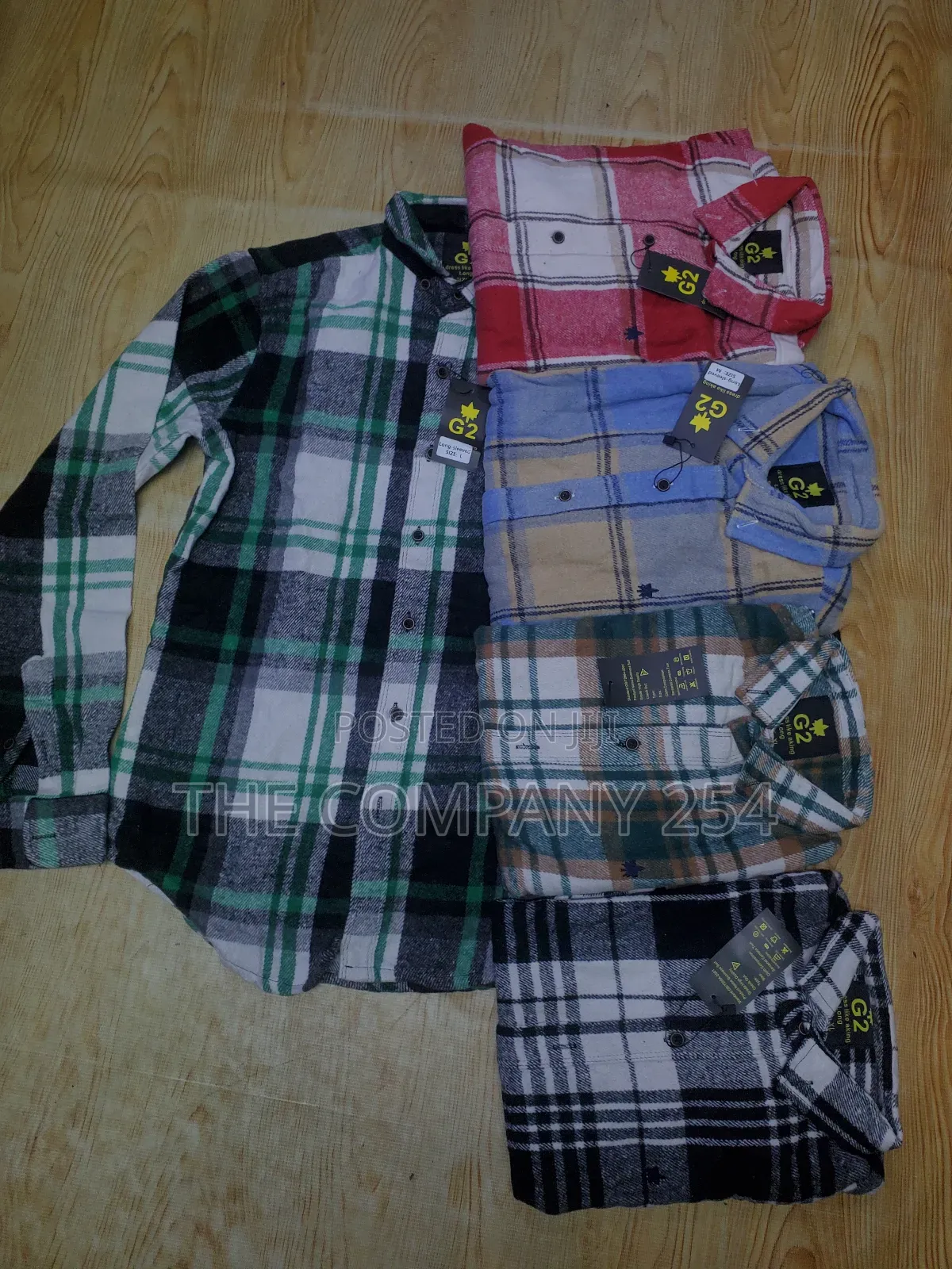 Quality Cotton Checked Long-Sleeved Flannel Unisex Shirts