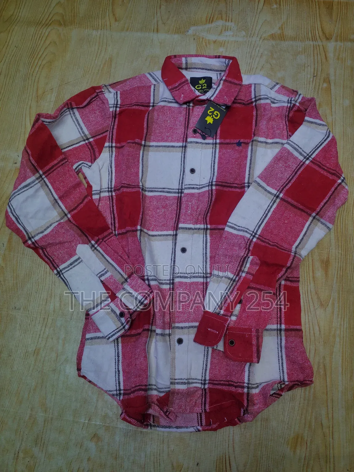 Quality Cotton Checked Long-Sleeved Flannel Unisex Shirts