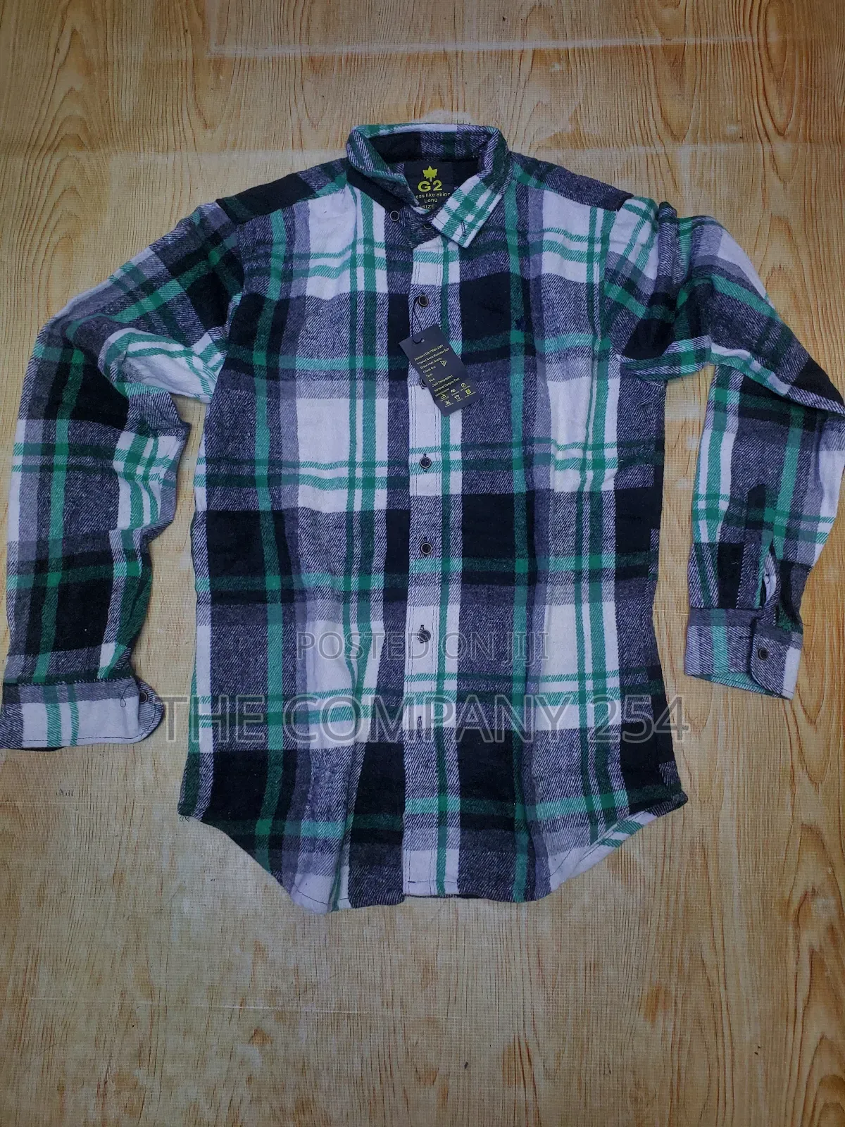 Quality Cotton Checked Long-Sleeved Flannel Unisex Shirts