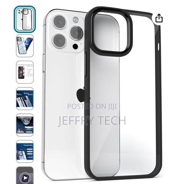 Garty Hard Clear Crystal Case Cover for iPhone 12 Pro - main view