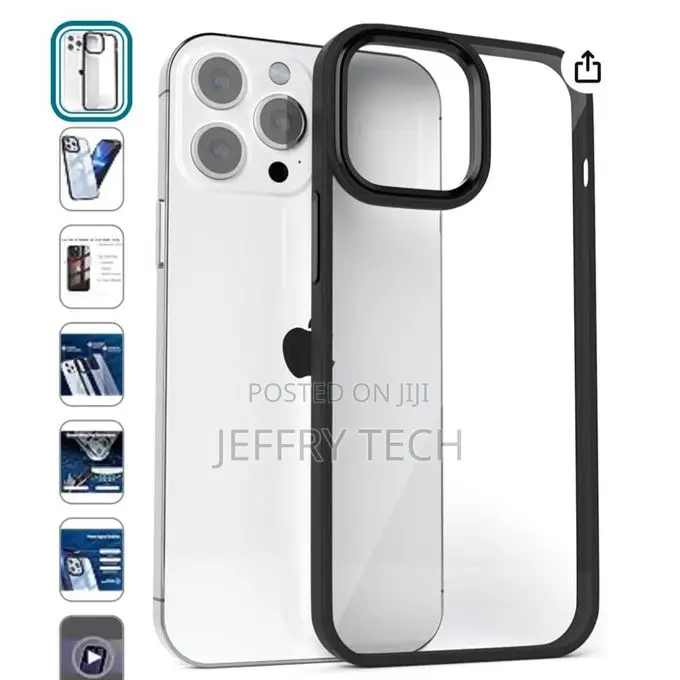 Garty Hard Clear Crystal Case Cover for iPhone 12 Pro
