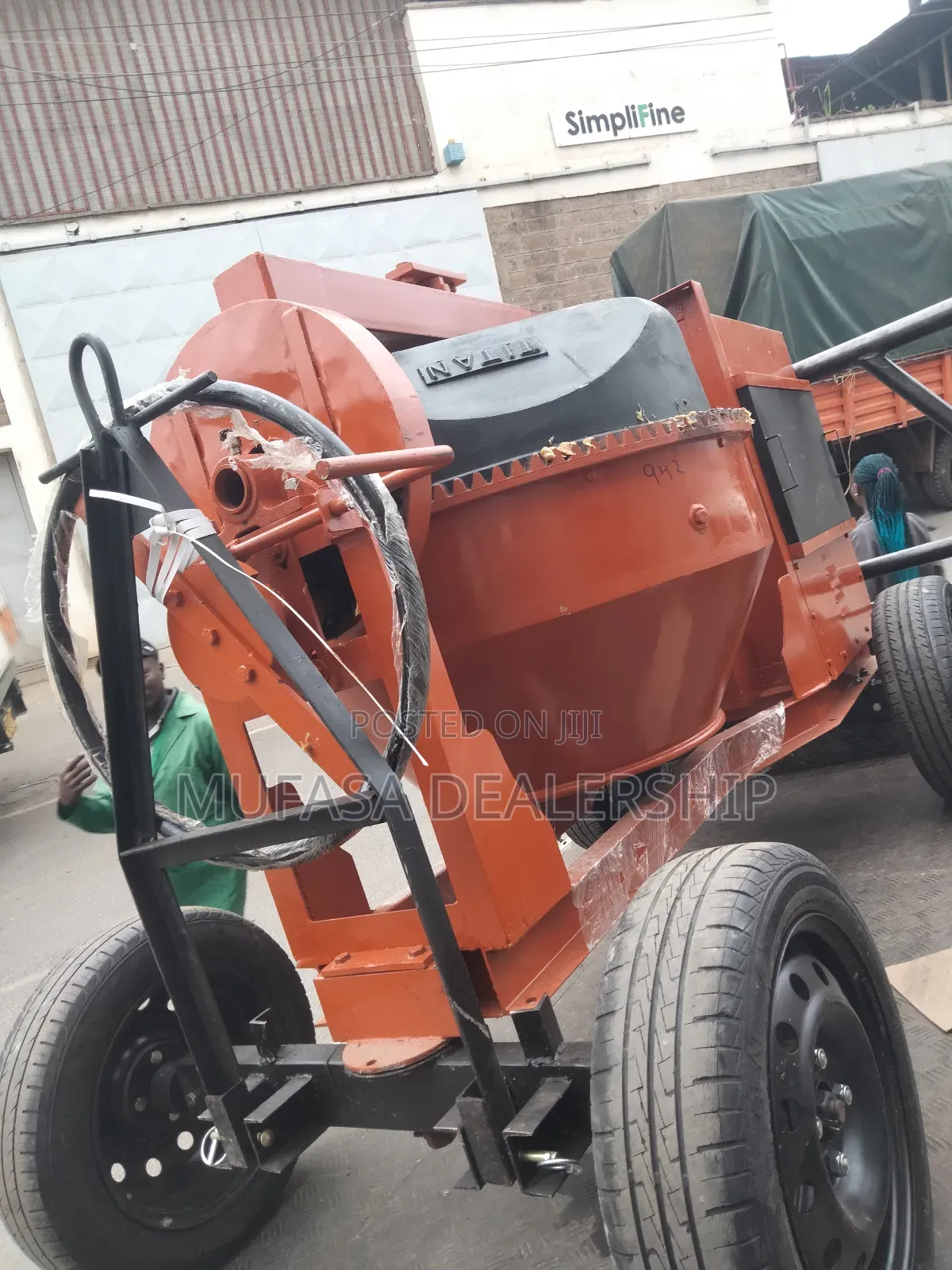 Indian Origin Titan Mixer~Concrete Mixers