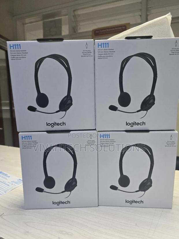 Logitech H111 Stereo Headset ! Logitech H111 Stereo Headset - main view
