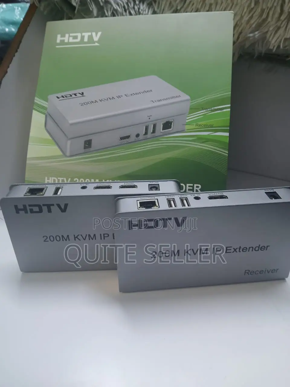 1080p KVM HDTV Extender With Ir 200m Range Usb 200m Extender