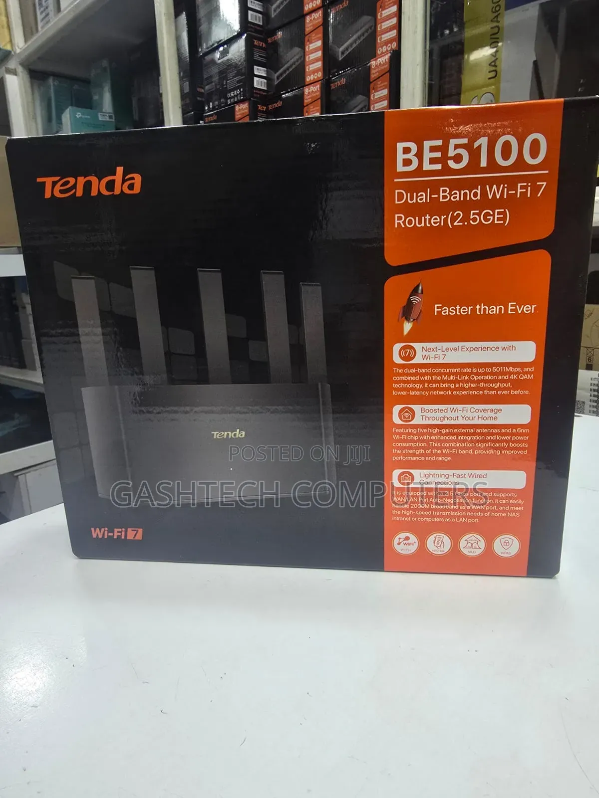 Tenda Wi-Fi 7 Router Be5100