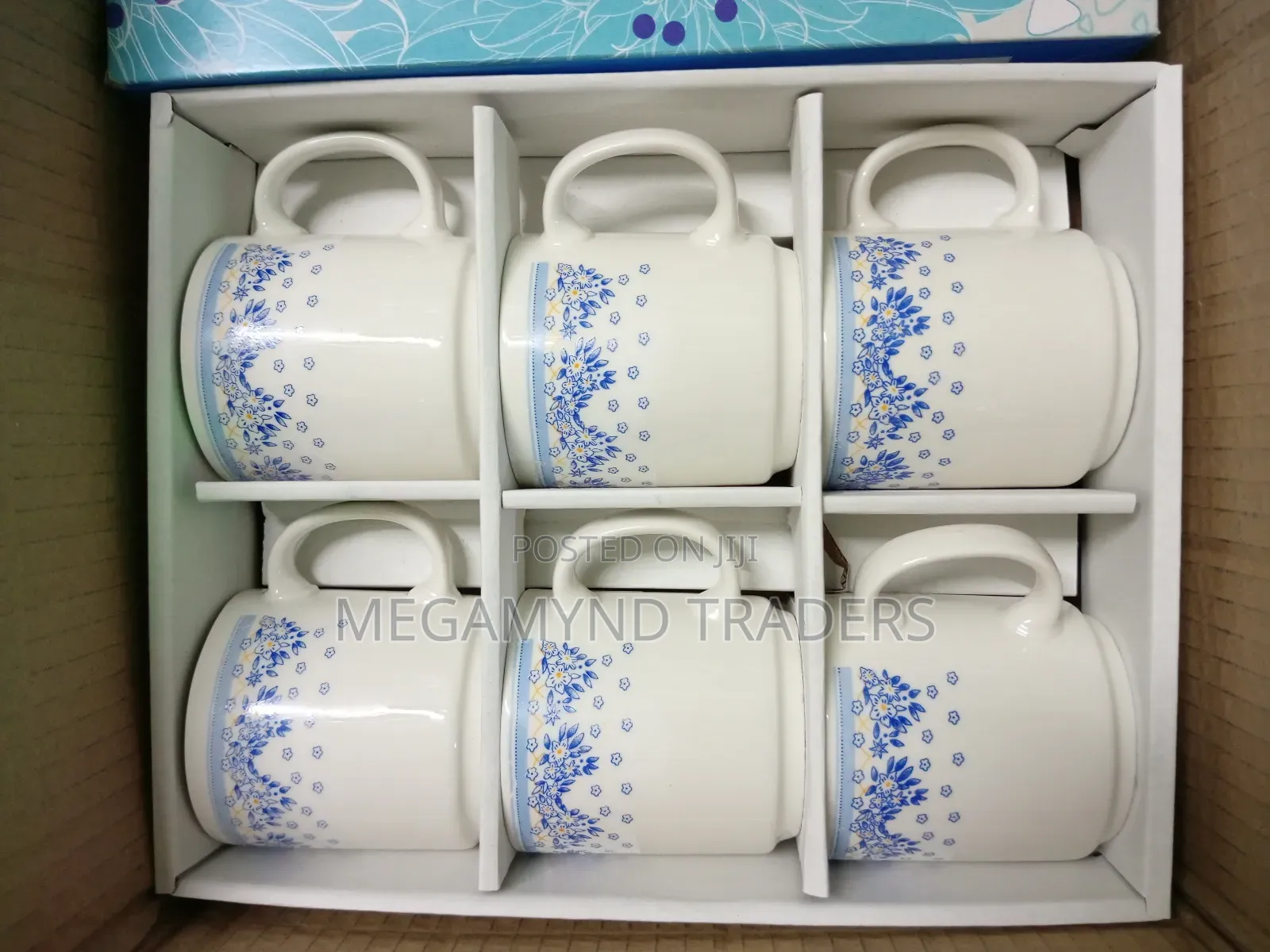 6pc Ceramic Tea Mug/Hotel Tea Cups/Kaulo Cup