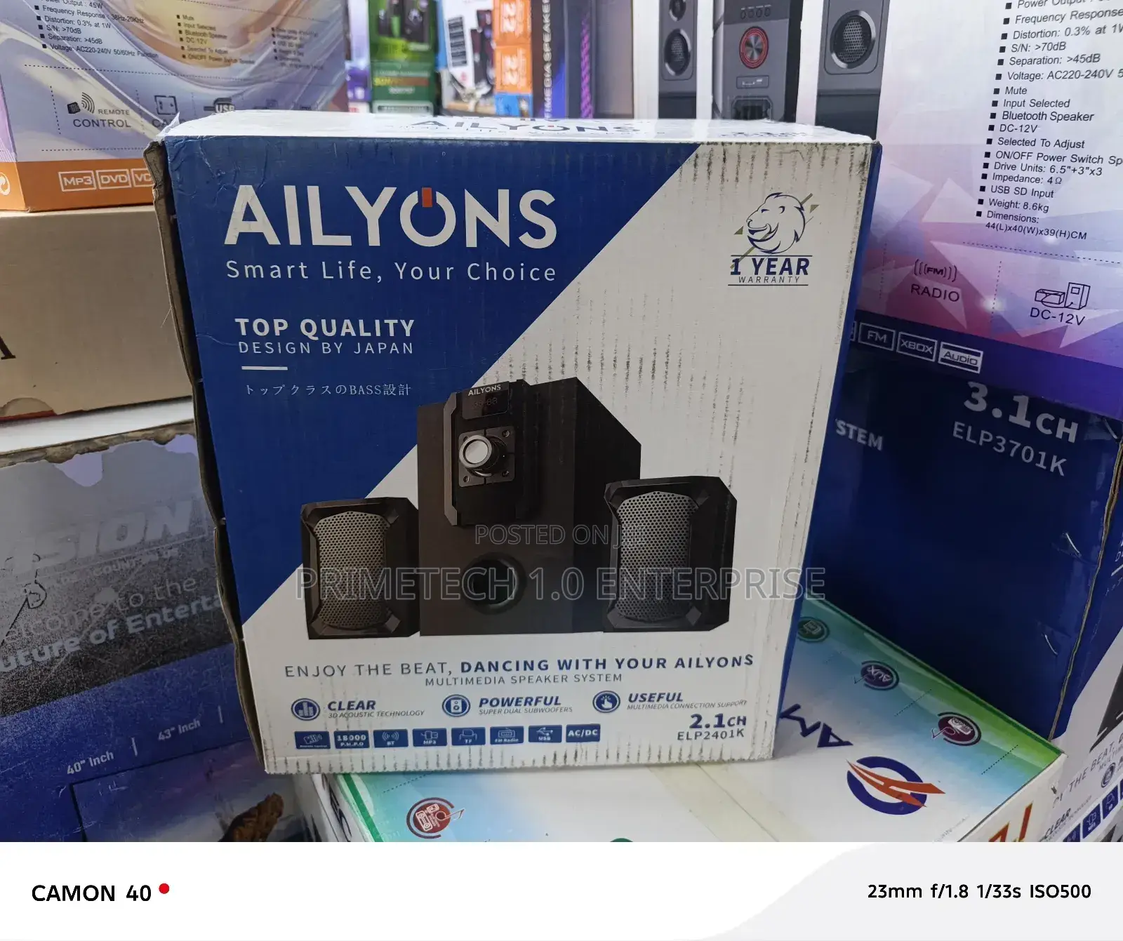 Ailyons 2.1 Woofer -