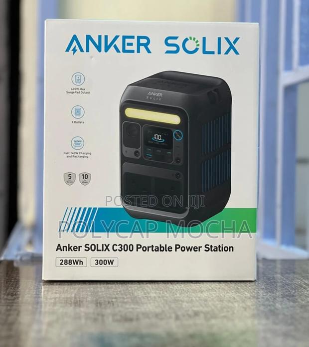 Anker Solix C300x Ac Portable Power Station