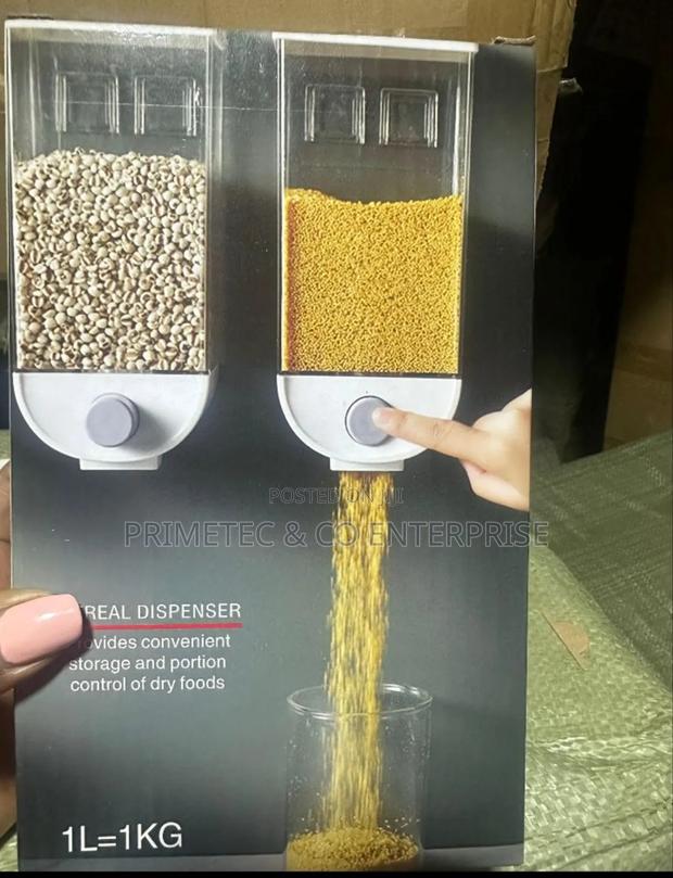 Wall Mounted Separate Rice Bucket. - main view
