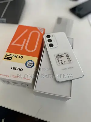 New Tecno Spark 40 Pro+ 128 GB White