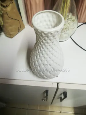 Fantastic White Vase Plastic