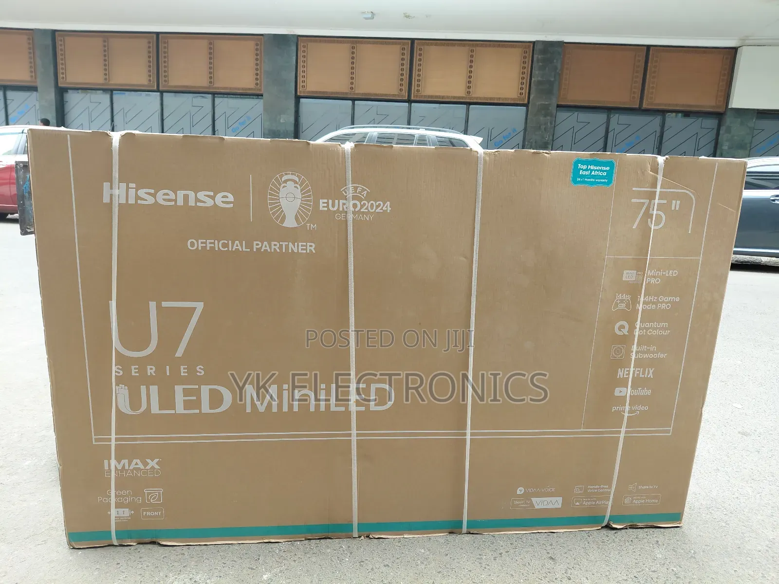 Hisense 75u7n 75 Inch Mini-Led Uled Vidaa Smart Tv