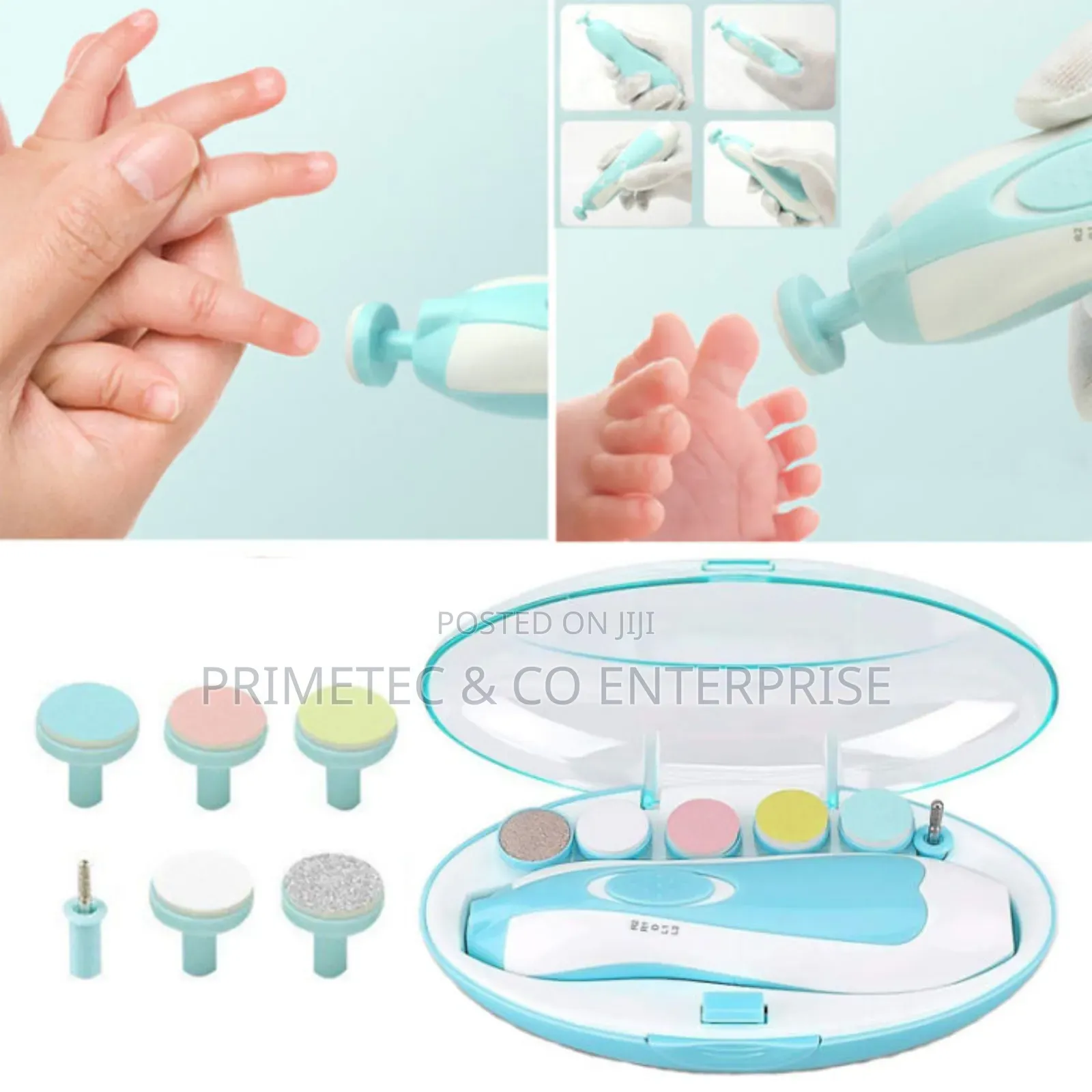 Baby Electric Nail Grinder Multifunctional Anti Scratch.