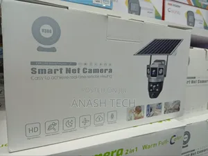 Dual Lens Solar Camera 4g CCTV