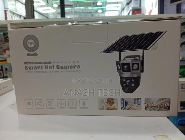 #4g Dual Lens Screen Solar Camera - main view