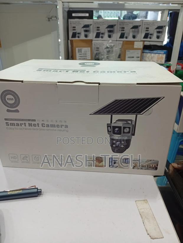 Dual Lens 4g V380pro Solar Camera Outdoor Sim Card Solar